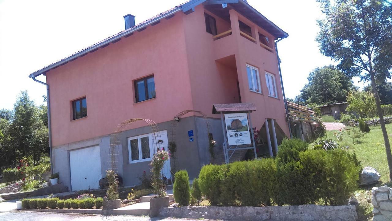 Apartman Franjicic Korenica Exteriér fotografie